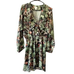 H&M Johanna Ortiz Botanical Dress SZ Small
